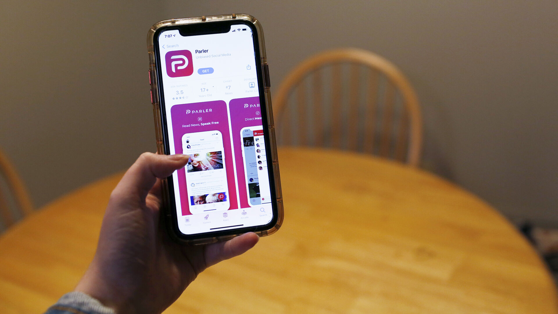 Parler app sues Amazon